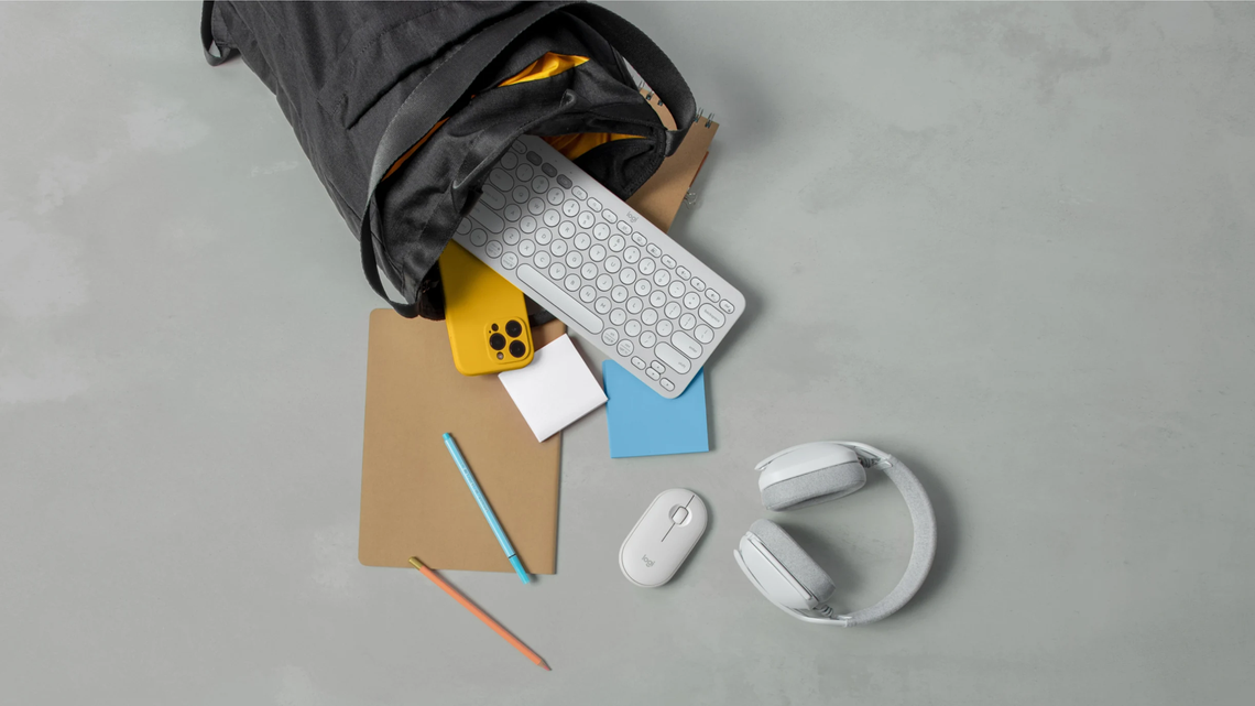 Logitech Pebble Mouse 2 M350s - White